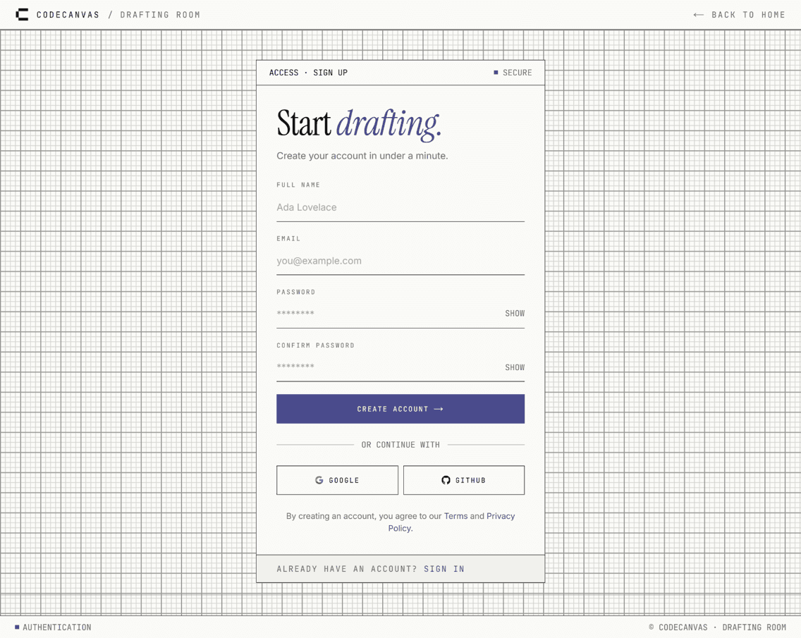 CodeCanvas screenshot 3